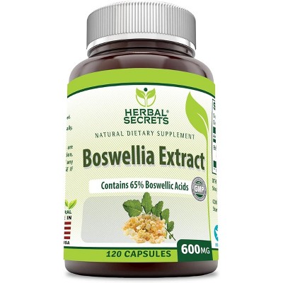 Herbal Secrets Boswellia Serrata Extract 600 Mg 120 Capsules