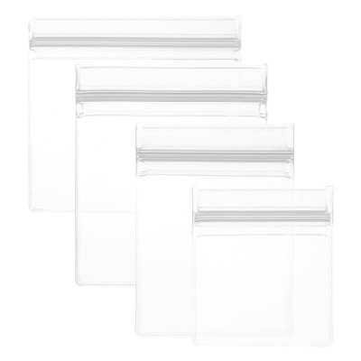 Unique Bargains Anti-Tarnish Jewelry Bag for Packaging Earrings, Rings, 60 Pcs 4 Sizes