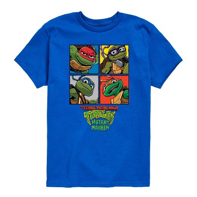 Boys' - Teenage Mutant Ninja Turtles Mutant Mayhem - Mutant Mahem Grid Short Sleeve Graphic T-Shirt