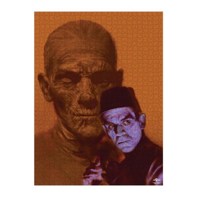 Trick Or Treat Studios Universal Monsters Mummy Identities 1000 Piece Jigsaw Puzzle