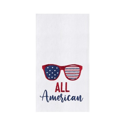 C&F Home All American Sunglasses 4th of July Cotton Kitchen Towel