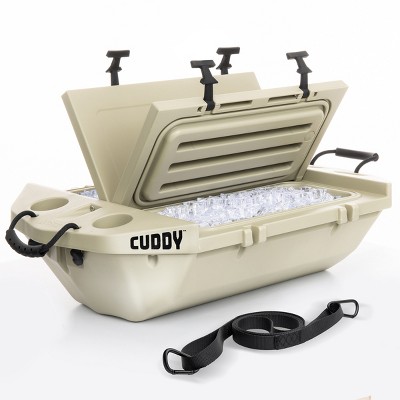 Cuddy Floating Cooler and Dry Storage Vessel - 40QT - Amphibious Hard Shell Design