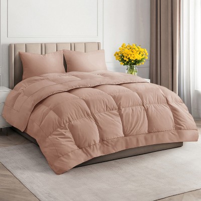 Premium All-Season Down Alternative Comforter - Fluffy Oversized Duvet Insert - CGK Linens