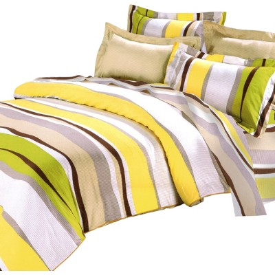 Slickblue Cotton Comforter Cover Set, Deep Pocket Sheet, Duvet Combo, Twin/Full, Multiple Design Options