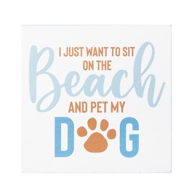 C&F Home Pet My Dog Wood Block