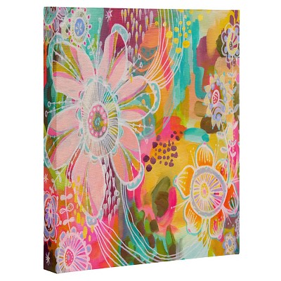 Stephanie Corfee Swoon Art Canvas - Deny Designs: Modern Botanical Digital Wall Art, UV Resistant, 20"x16"