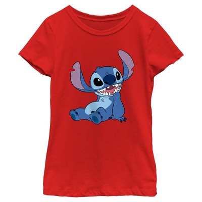 Girl's Lilo & Stitch Sitting Pose T-Shirt