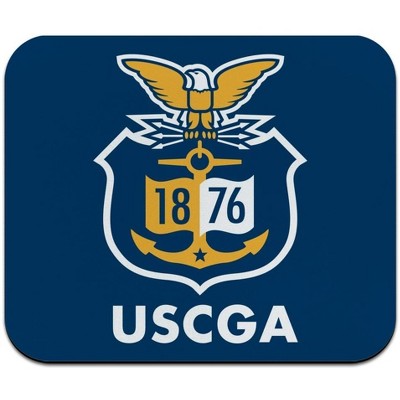 U.S. Coast Guard Academy Official Bears Logo Low Profile Thin Mouse Pad