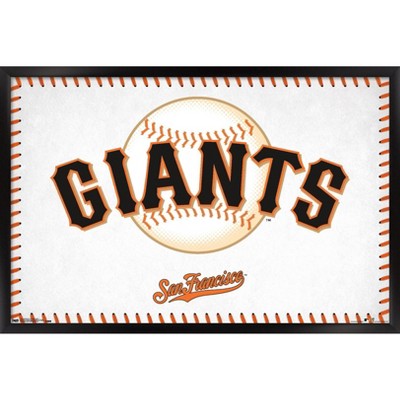 Trends International MLB San Francisco Giants - Logo 17 Framed Wall Poster Prints
