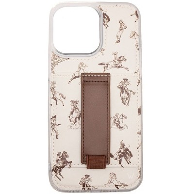Walli Cases Giddy Up by Betsy Mikesell Phone Case with Wallet and Finger Strap