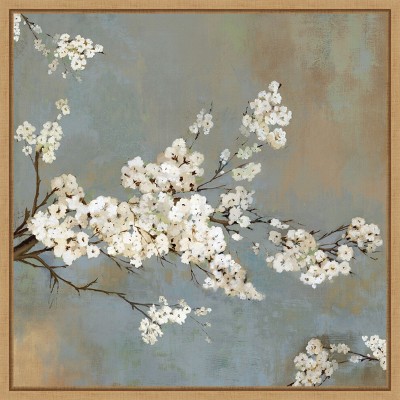 Amanti Art Ode to Spring II by Asia Jensen Canvas Wall Art Print Framed 22 x 22-in.