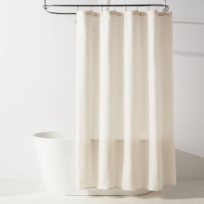 Herringbone Fabric Shower Curtain - Room Essentials™