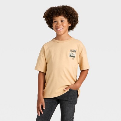 Boys' Short Sleeve Oversized Fit T-Shirt - Cat & Jack™