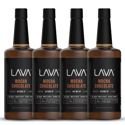 LAVA Premium Mocha Chocolate Syrup