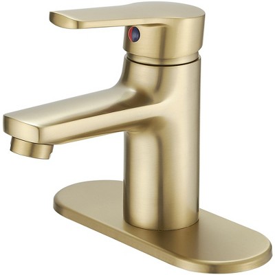BWE Single Hole Single-Handle Bathroom Faucet