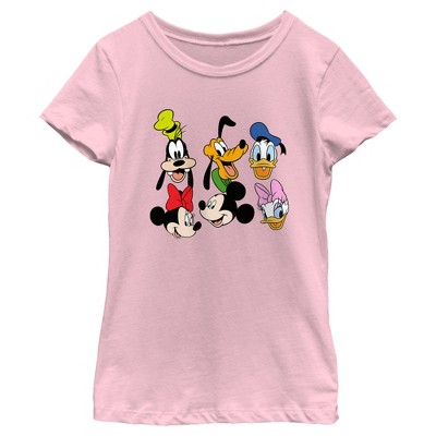 Girl's Mickey & Friends Buddies Lineup T-Shirt