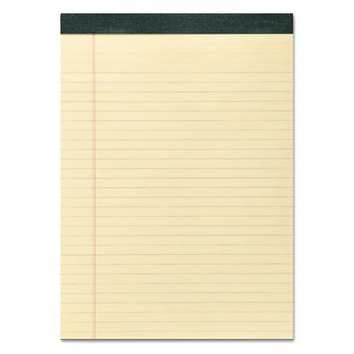 Roaring Spring Recycled Legal Pad, Wide/Legal Rule, 40 Canary-Yellow 8.5 x 11 Sheets, Dozen