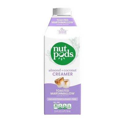 nutpods Toasted Marshmallow Almond + Coconut Coffee Creamer - 25.4 fl oz
