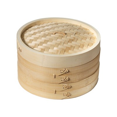 Joyce Chen 2-Tier Bamboo Steamer Basket