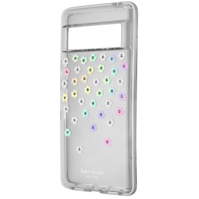 Case Mate licensed - Kate Spade New York Defensive Hardshell Case for Pixel 7 Pro - Scattered Flowers