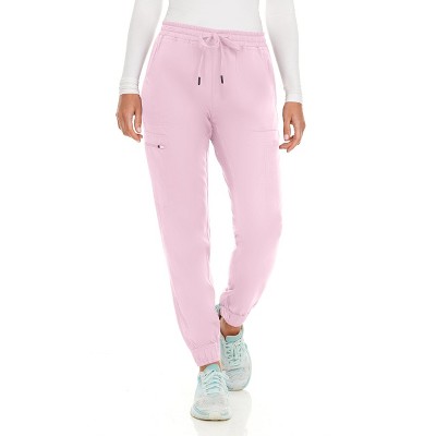 Medichic Women's Seven Pocket Cargo Scrub Pants Joggers with 4-Way Stretch