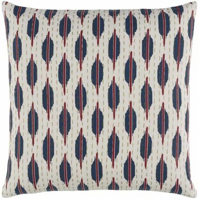Livabliss Kantha Traditional Throw Pillow