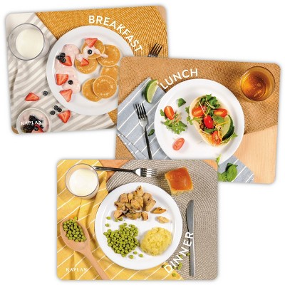 Kaplan Early Learning Breakfast, Lunch, and Dinner Meals Puzzles - Set of 3