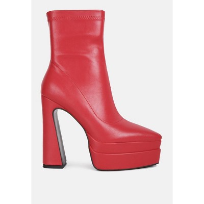 Dextra High Platform Ankle Boots Women