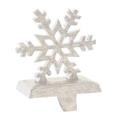 Park Designs Snowflake Stocking Hanger White - Set of 2