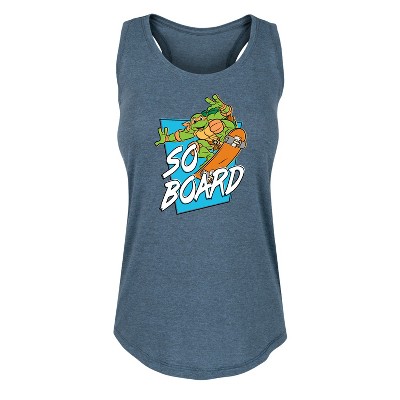 Women's - Teenage Mutant Ninja Turtles - So Board Graphic Racerback Tank
