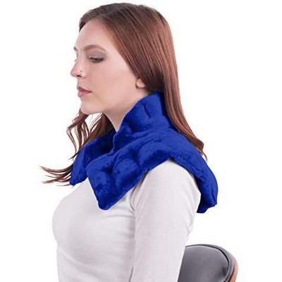 Mars Wellness Heated Microwaveable Neck and Shoulder Wrap - Herbal Hot/Cold