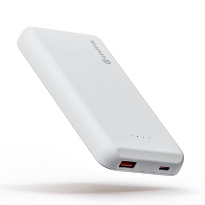 GRIFFIN 10,000mAh 3-Port Power Bank with USB-A & Dual USB-C Output, LED Battery Indicator