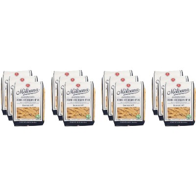 La Molisana Pasta Penne Ziti Rigate - Pack of 12 - 16 oz
