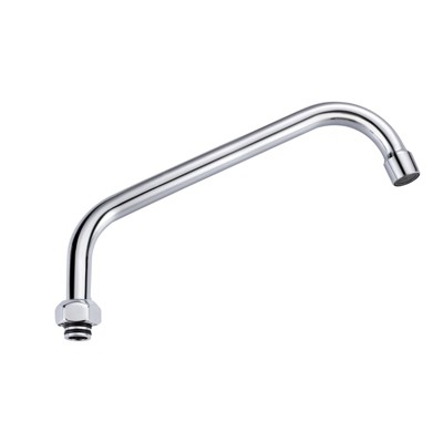 WOWOW 8 in. Commercial Faucet Swivel Spout Replacement in Polished Chrome with G3/4 Internal Thread