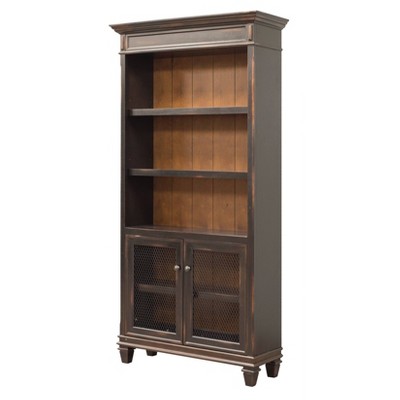 78" Hartford Bookcase with Lower Doors - Martin Furniture