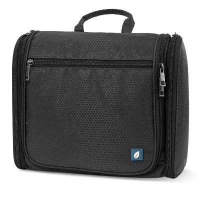 PAVILIA Large Hanging Toiletry Bag, Travel Women Men Cosmetic Organizer, Water Resistant Makeup Accessories Essentials Kit