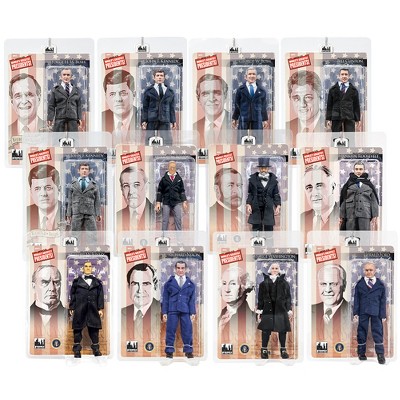 US Presidents 8 Inch Action Figures Series: Set of 12 Figures