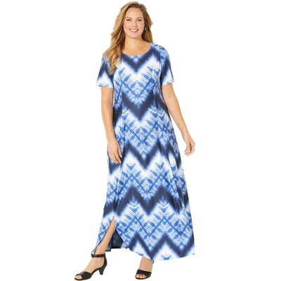 Catherines Scoopneck Maxi Dress