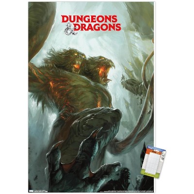 Trends International Dungeons And Dragons - Demogorgon Unframed Wall Poster Prints