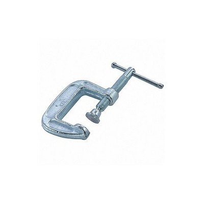 Bessey  C-Clamp,1 in Maximum Opening,Gray CM10