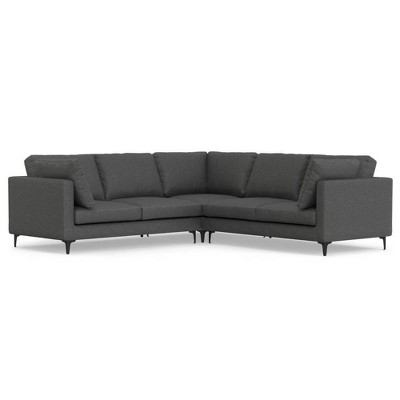 WyndenHall Lana Mid Century Corner Sectional