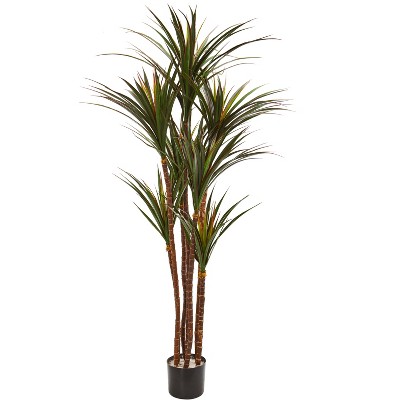 Nearly Natural 5.5-ft Giant Yucca Artificial Tree UV Resistant