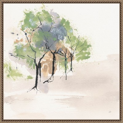 Amanti Art Tinted Treescape I by Chris Paschke Framed Canvas Wall Art
