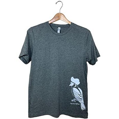 JCS Wildlife Elvis Bird Deep Heather Grey Shirt