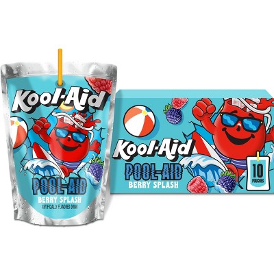 Kool-Aid Summer Blast Boomin' Berry Juice Boxes - 10pk/6 fl oz Pouches