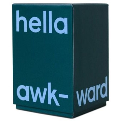 Hella Awkward Game: Card Deck for Social Skills, Party Fun, 2-6 Players, Includes Instructions