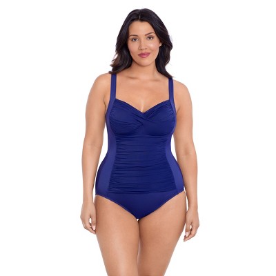 Trimshaper Women's Averi One-Piece Control Swimsuit