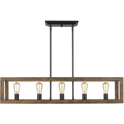 Golden Lighting Sutton 5 Light Linear Pendant