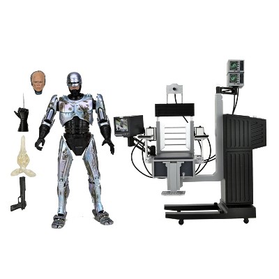 NECA Robocop Ultimate Battle Damaged Robocop with Chair 7" Scale Action Figure