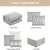 Nanshing 7pc Adoria Comforter Set Gray - 4 of 4